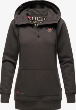 Navahoo Sweats à Capuche Sweat-shirt Zauberelfe Femme Gris Foncé -About you 3dd87805b6d49d505744fc6e916e5066