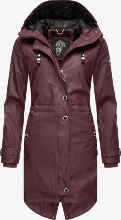 Navahoo Manteaux De Pluie Manteau Fonctionnel Rainy Flower Femme Bourgogne -About you 3f1adf4aabf51de8a111f997d65bf3b3
