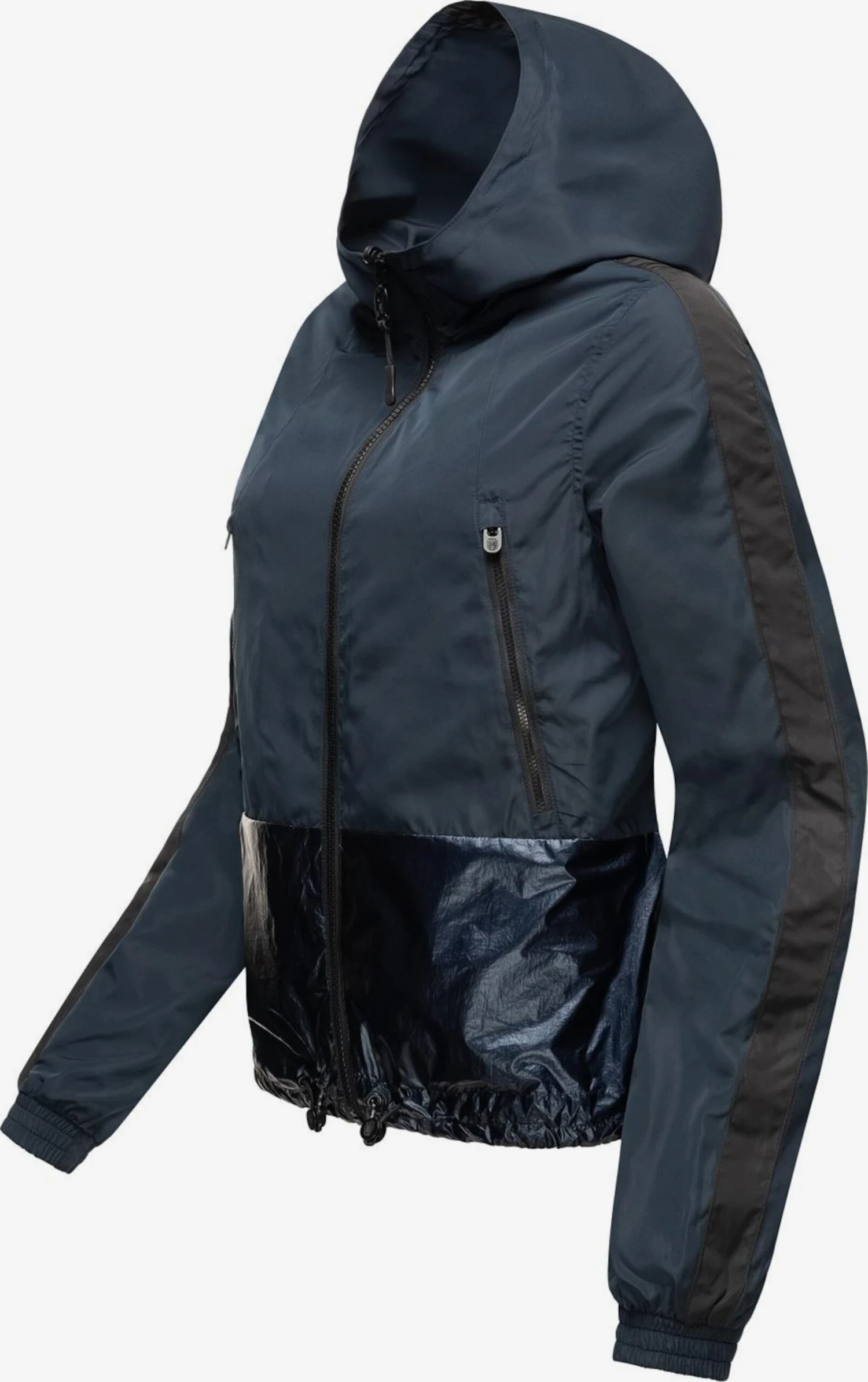 Navahoo Vestes De Mi-saison Veste Mi-saison Sunitaa Femme Bleu Foncé 3 Navahoo Vestes De Mi-saison Veste Mi-saison Sunitaa Femme Bleu Foncé – Image 3