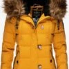 Navahoo Vestes Dhiver Veste D’hiver Zoja Femme Jaune