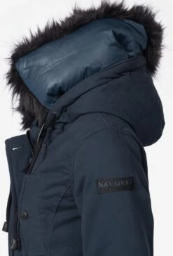 Navahoo Parkas Parka D’hiver Luluna Femme Bleu Nuit -About you 40b83eee6b5939c7e39ef6e3d786f61f