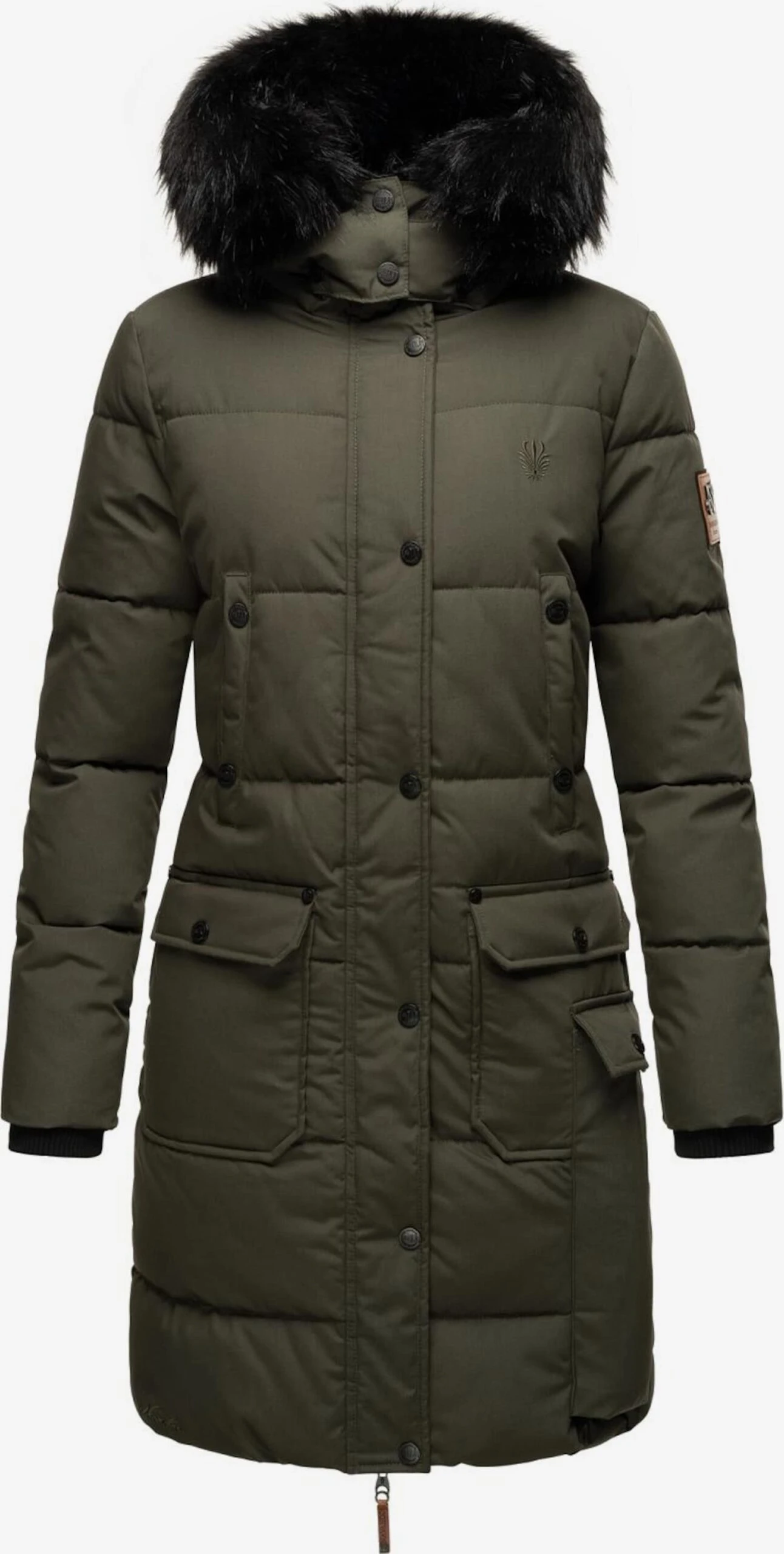 Navahoo Manteaux Dhiver Manteau D’hiver Cosimaa Femme Anthracite 4 Navahoo Manteaux Dhiver Manteau D’hiver Cosimaa Femme Anthracite – Image 4