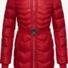 Navahoo Manteaux Dhiver Manteau D’hiver Alpenveilchen Femme Rouge