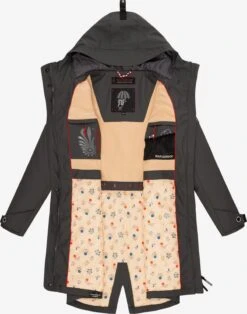 Navahoo Manteaux De Pluie Manteau Mi-saison Schötchen Femme Anthracite -About you 448c313e079eb242b9dd4f4964e8561b