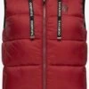 Navahoo Vestes Sans Manches Gilet Kassidy Femme Rouge Rouille