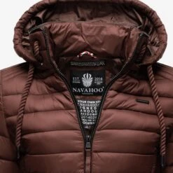 Navahoo Vestes De Mi-saison Veste Mi-saison Lulana Femme Chocolat -About you 48f7f3fa4f18887fe485b12442a4bd0a