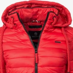 Navahoo Vestes De Mi-saison Veste Mi-saison Lulana Femme Rouge Néon -About you 491719ea809ef833a6e6b55590024dfc