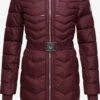 Navahoo Manteaux Dhiver Manteau D’hiver Alpenveilchen Femme Bordeaux
