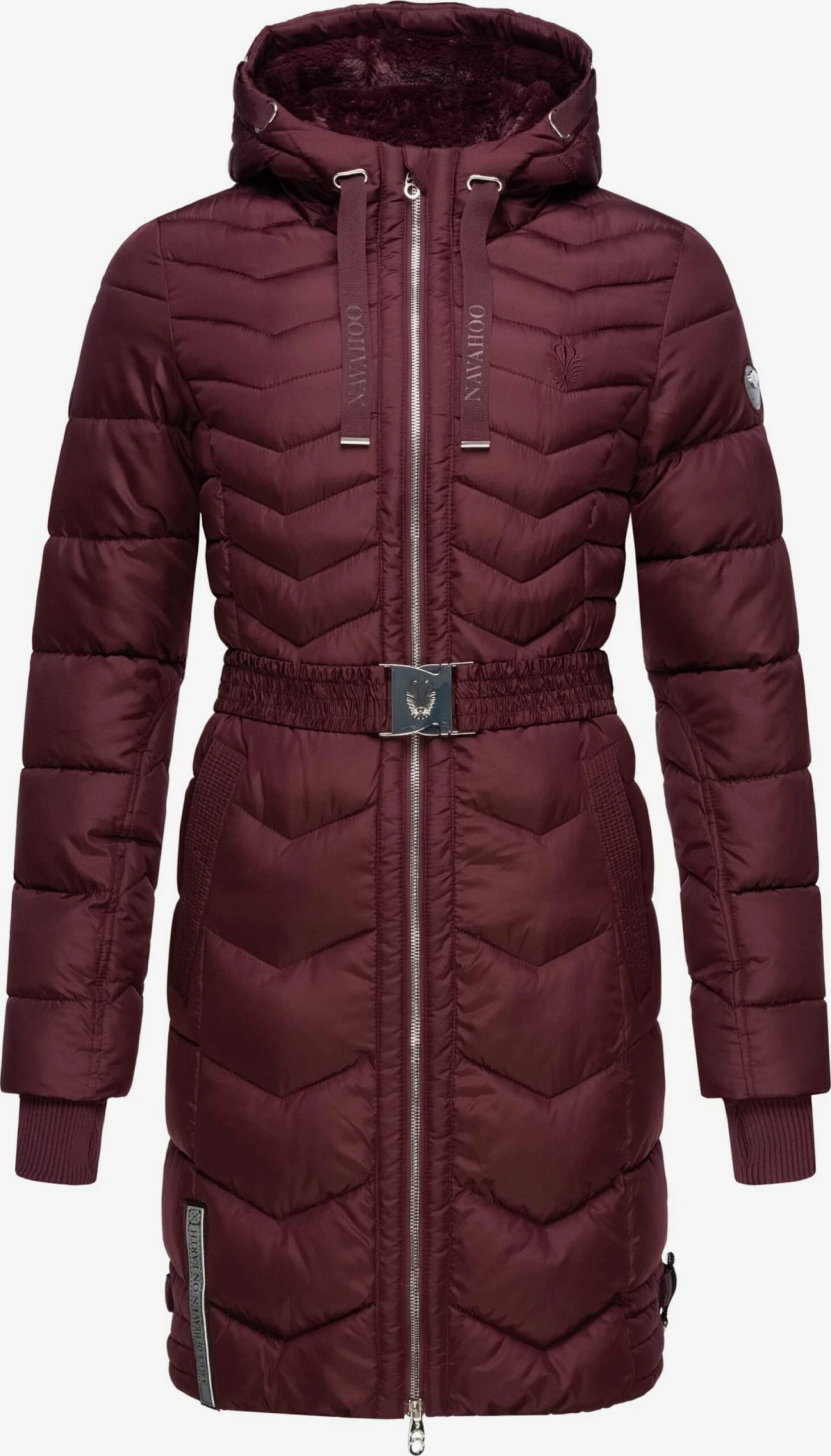 Navahoo Manteaux Dhiver Manteau D’hiver Alpenveilchen Femme Bordeaux 1 Navahoo Manteaux Dhiver Manteau D’hiver Alpenveilchen Femme Bordeaux