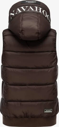 Navahoo Vestes Sans Manches Gilet Kassidy Femme Chocolat -About you 4ac3c1a1bf48ef2ae8a78642c8641c02