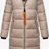 Navahoo Manteaux Dhiver Manteau D’hiver Femme Taupe