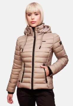Navahoo Vestes De Mi-saison Veste Mi-saison Lulana Femme Taupe -About you 4c5493993b416dcfba8f84dd18cfdf00