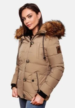 Navahoo Vestes Dhiver Veste D’hiver Zoja Femme Taupe -About you 4cad5ac0950677870dadbbd087e8f7d8
