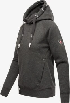 Navahoo Sweats à Capuche Sweat-shirt Liebesmäuschen Femme Gris Foncé -About you 4e95934e43cce3e0eca731ca35b493d8