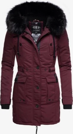 Navahoo Parkas Parka D’hiver Femme Lie De Vin