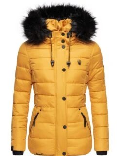 Navahoo Vestes Dhiver Veste D’hiver Zuckerbiene Femme Jaune -About you 4ef6d7267f0ec139f65f64f4351a56a3