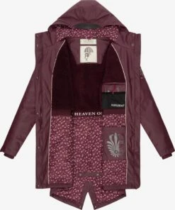 Navahoo Vestes Dextérieur Veste Fonctionnelle Flower Of Ocean Femme Bordeaux -About you 4f98f497f13f1d8efb870dc68cbcae79