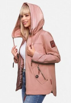 Navahoo Vestes De Mi-saison Veste Mi-saison Wekoo Femme Rose Ancienne / Rose Pastel -About you 536798596bdd1110c1b10c9fe2c05024