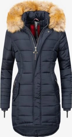 Navahoo Manteaux Dhiver Manteau D’hiver Papaya Femme Bleu Foncé