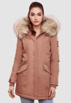 Navahoo Parkas Parka D’hiver Cristal Femme Rose Foncé -About you 56bd34fc39c7d046439f8f8136598843