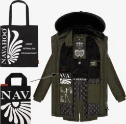 Navahoo Vestes Dextérieur Veste Fonctionnelle Tiniis Femme Kaki -About you 5962d6e41e93e360ef7ae7ad748cb1b3