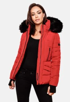 Navahoo Vestes Dhiver Veste D’hiver Adele Femme Rouge -About you 5b2e9fa1d528d5fc76e60e30af837f9a