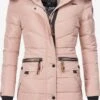 Navahoo Manteaux Dhiver Manteau D’hiver Paula Femme Rose Ancienne