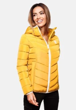 Navahoo Vestes De Mi-saison Veste Mi-saison Elva Femme Jaune -About you 5edcc1b95101f0e09bd26d5881fb580f