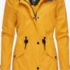 Navahoo Manteaux De Pluie Manteau Mi-saison Deike Femme Jaune Dor