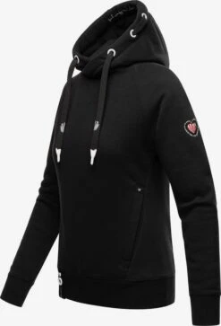 Navahoo Sweats à Capuche Sweat-shirt Liebesmäuschen Femme Noir -About you 634be339555c0bc72429cdc0e882a7d1