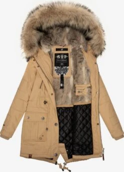 Navahoo Parkas Parka D’hiver Honigfee Femme Beige Clair -About you 63eab1ae531ed387b274783e25d9cbc6