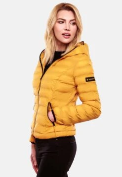 Navahoo Vestes De Mi-saison Veste Mi-saison Neevia Femme Jaune -About you 659a26d4d57daada6e3a57764c4555fa