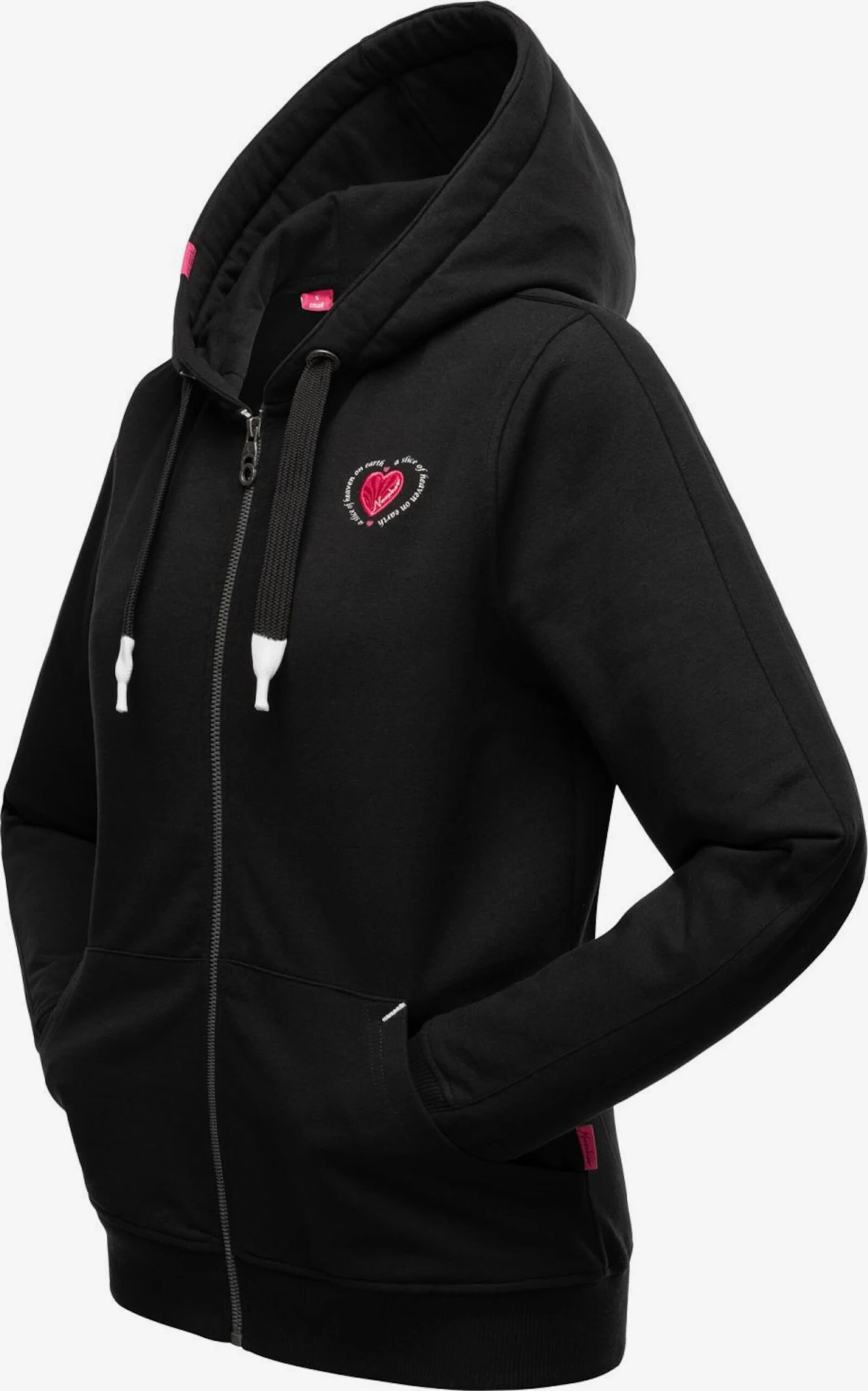 Navahoo Sweats Zippés Veste De Survêtement Cremetörtchen Femme Noir 2 Navahoo Sweats Zippés Veste De Survêtement Cremetörtchen Femme Noir – Image 2