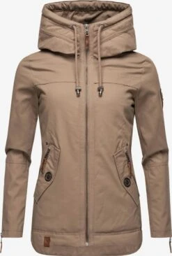 Navahoo Vestes De Mi-saison Veste Mi-saison Wekoo Femme Noisette