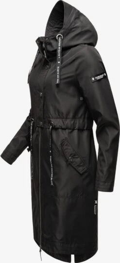 Navahoo Parkas Parka Mi-saison Josinaa Femme Noir -About you 6a626b6ff00ceeaa56b0501abc33356b