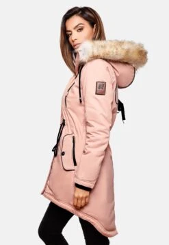 Navahoo Parkas Parka D’hiver Bombii Femme Rose -About you 6b97ca1cf7515baf0863cbeff13faf21