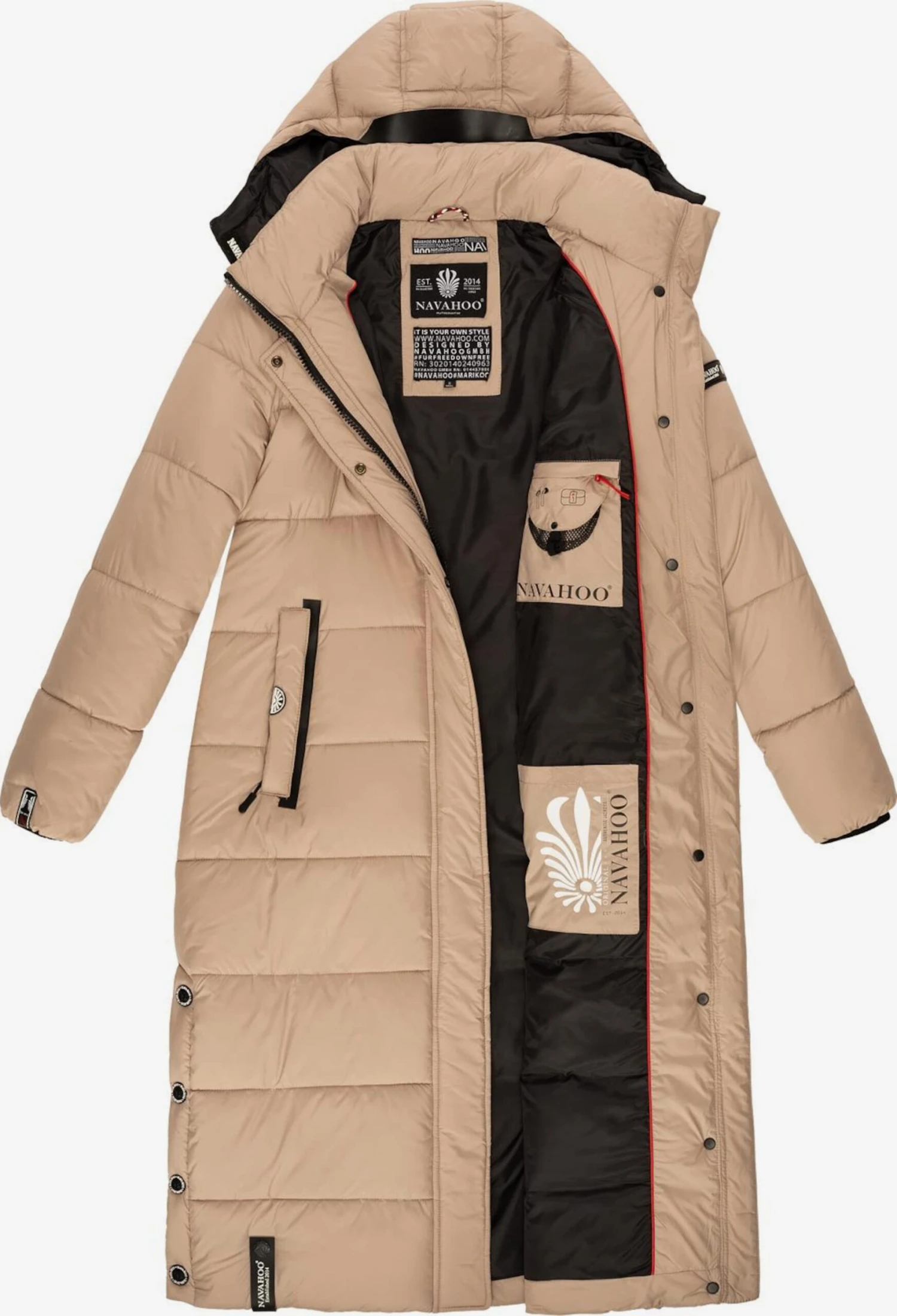 Navahoo Manteaux De Pluie Manteau Fonctionnel Isalie Femme Noisette 4 Navahoo Manteaux De Pluie Manteau Fonctionnel Isalie Femme Noisette – Image 4