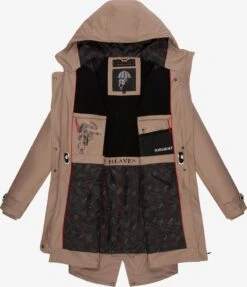 Navahoo Manteaux De Pluie Manteau Fonctionnel Rainy Flower Femme Beige Foncé -About you 6fc749b08293f1e4c2112c8aa5d98cc4