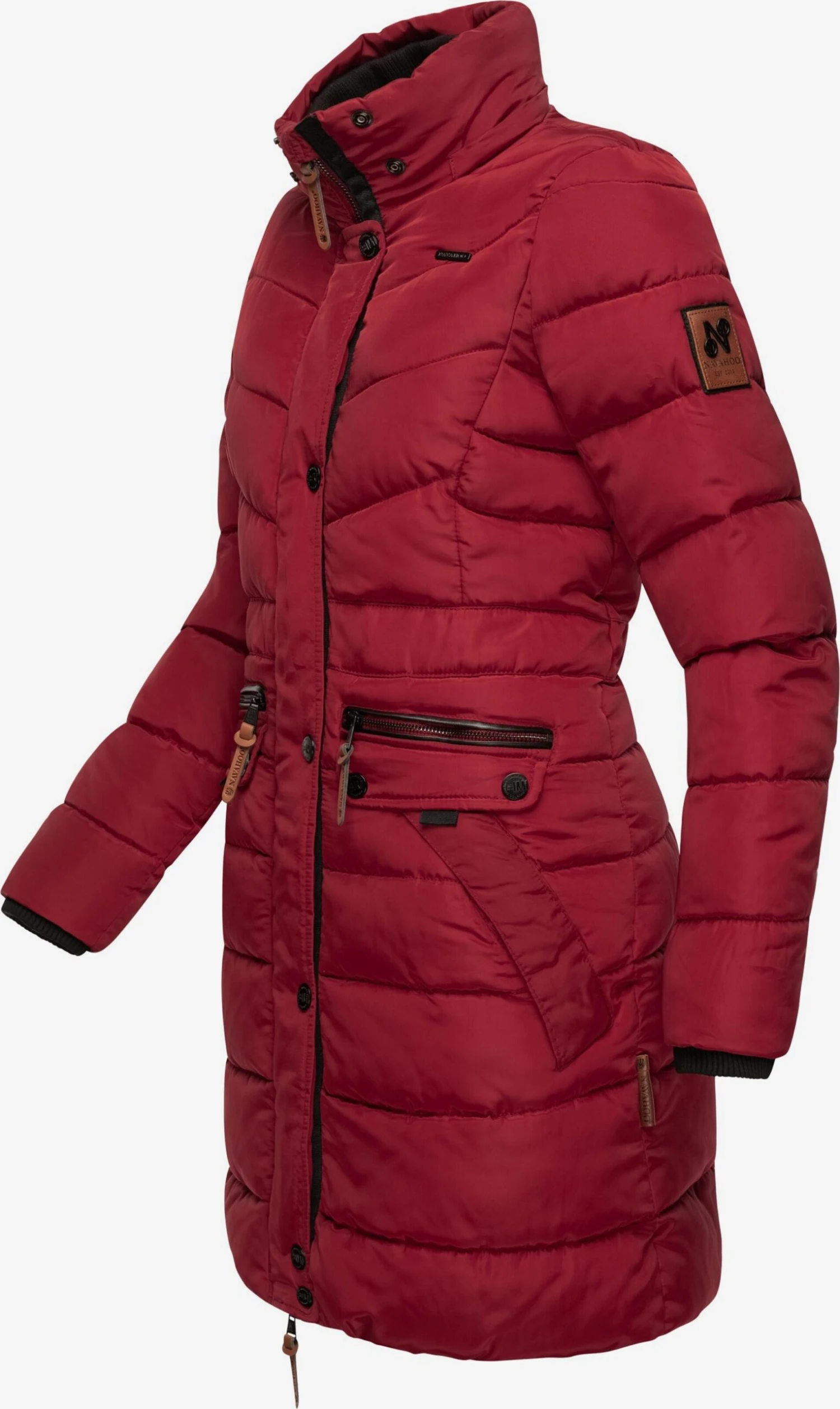 Navahoo Manteaux Dhiver Manteau D’hiver Paula Femme Rouge 5 Navahoo Manteaux Dhiver Manteau D’hiver Paula Femme Rouge – Image 5