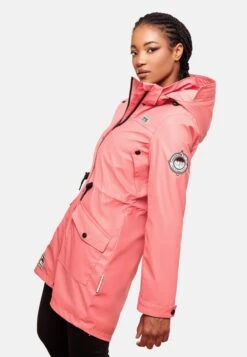Navahoo Manteaux De Pluie Manteau Mi-saison Deike Femme Rose Ancienne -About you 71c3347b40f9988850aca65fa81a8270