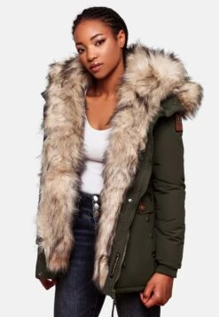 Navahoo Parkas Parka D’hiver Sweety Femme Olive -About you 72e291e87fc91e3e43759afd43d6f564