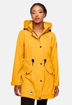 Navahoo Manteaux De Pluie Manteau Mi-saison Deike Femme Jaune Dor -About you 73b3fc51c395c47c5ec6db3bc2df39ac