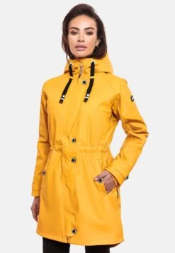 Navahoo Manteaux De Pluie Manteau Fonctionnel Rainy Flower Femme Miel -About you 73c085e13573f6d64cc4db89528a43e4