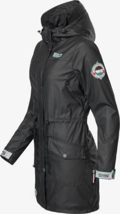 Navahoo Manteaux De Pluie Manteau Mi-saison Deike Femme Noir -About you 73dbeeaf6eb9a0e3a0651ead1f77373d