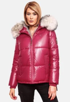 Navahoo Vestes Dhiver Veste D’hiver Tikunaa Femme Fuchsia -About you 7405f5fe20436397ce63a5cdaec7532b