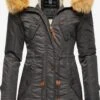 Navahoo Parkas Parka D’hiver La Viva Femme Anthracite
