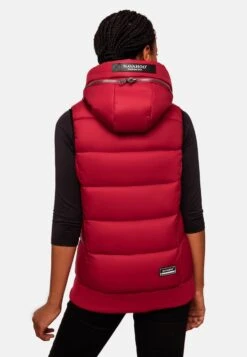 Navahoo Vestes Sans Manches Gilet Kassidy Femme Rouge Rouille -About you 76ea08bdaf38e1da06593567a5ddb513
