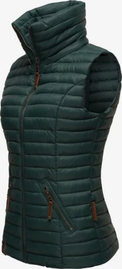 Navahoo Vestes Sans Manches Gilet Shadaa Femme Vert Foncé -About you 7a21fb38e4f7c0b431d8521b8632207a