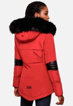 Navahoo Vestes Dhiver Veste D’hiver Nirvana Femme Rouge -About you 7a239aadd6349116953d8818709de6a4