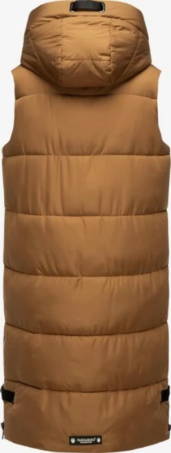 Navahoo Vestes Sans Manches Gilet Femme Caramel -About you 7b1df0cc25e02cdc23848a0b2122bea8